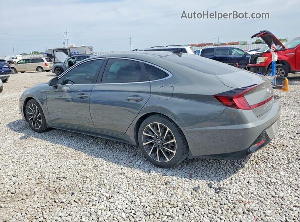 5NPEH4J27LH009033 2020 HYUNDAI SONATA Gray Задня ліва чверть