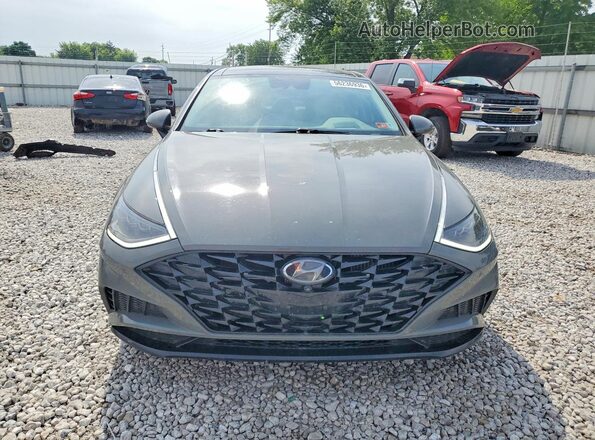 5NPEH4J27LH009033 2020 HYUNDAI SONATA Gray Вид спереду