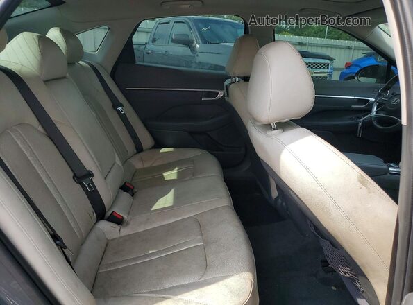 5NPEH4J27LH009033 2020 HYUNDAI SONATA Gray Вид задніх сидінь