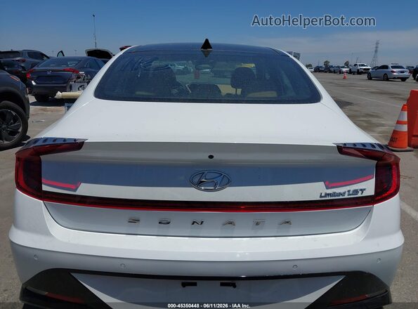 5NPEH4J27LH043053 2020 HYUNDAI SONATA White 