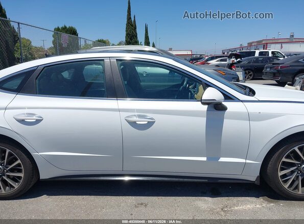 5NPEH4J27LH043053 2020 HYUNDAI SONATA White 