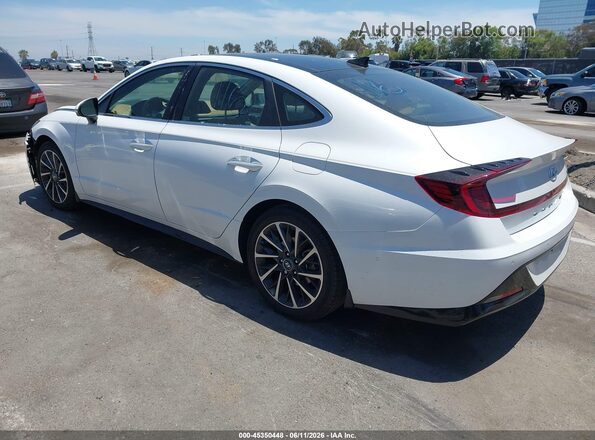 5NPEH4J27LH043053 2020 HYUNDAI SONATA White 