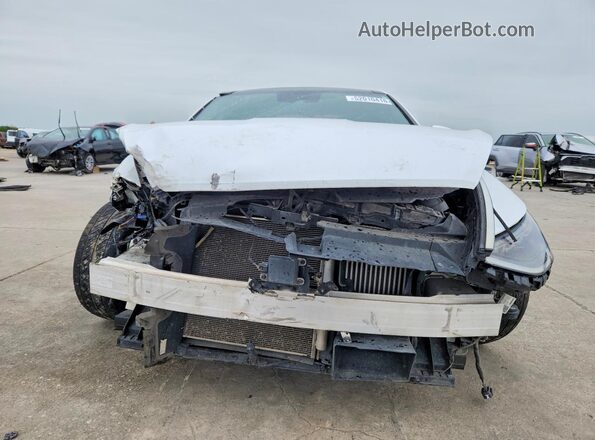 5NPEH4J28MH063782 2021 HYUNDAI SONATA White წინა ხედი