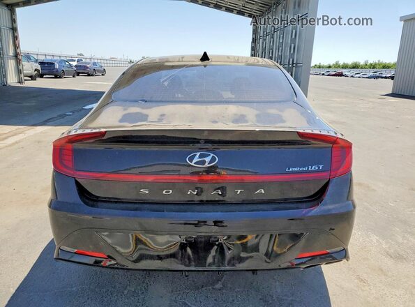 5NPEH4J28MH087628 2021 HYUNDAI SONATA Black 