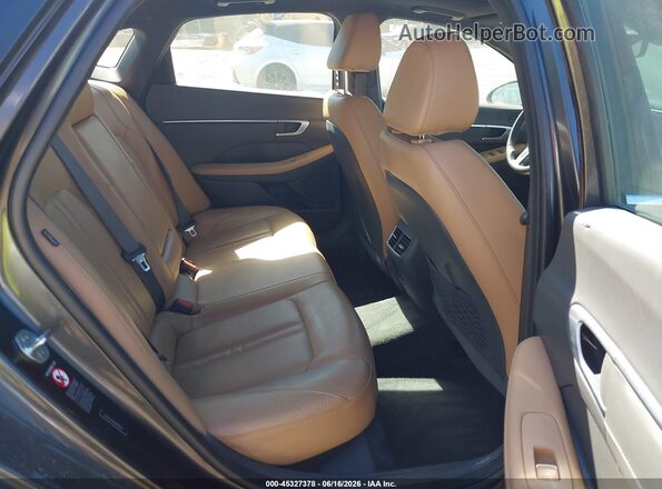 5NPEH4J28MH110549 2021 HYUNDAI SONATA Серый Вид наклейки с VIN-кодом
