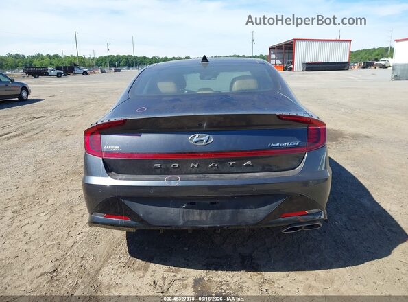 5NPEH4J28MH110549 2021 HYUNDAI SONATA Серый 