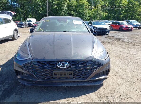 5NPEH4J28MH110549 2021 HYUNDAI SONATA Серый Вид щитка приборов