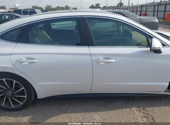 5NPEH4J29MH125061 2021 HYUNDAI SONATA Белый Панорамный вид салона 360°