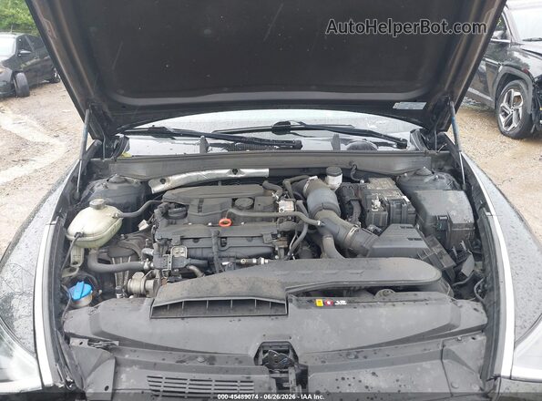 5NPEH4J2XLH005137 2020 HYUNDAI SONATA Black Вид ззаду