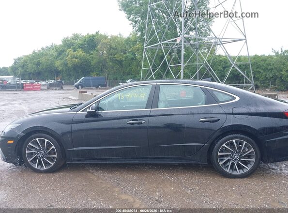 5NPEH4J2XLH005137 2020 HYUNDAI SONATA Black Панорамний вид салону 360°