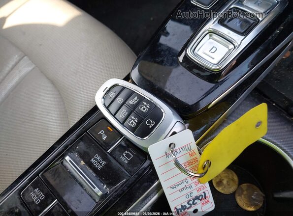 5NPEH4J2XLH008331 2020 HYUNDAI SONATA Silver Vista del salpicadero