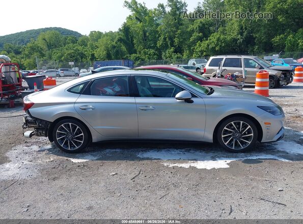 5NPEH4J2XLH008331 2020 HYUNDAI SONATA Silver Vista interior de 360 grados