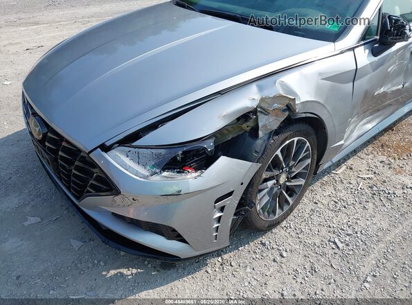 5NPEH4J2XLH008331 2020 HYUNDAI SONATA Silver 