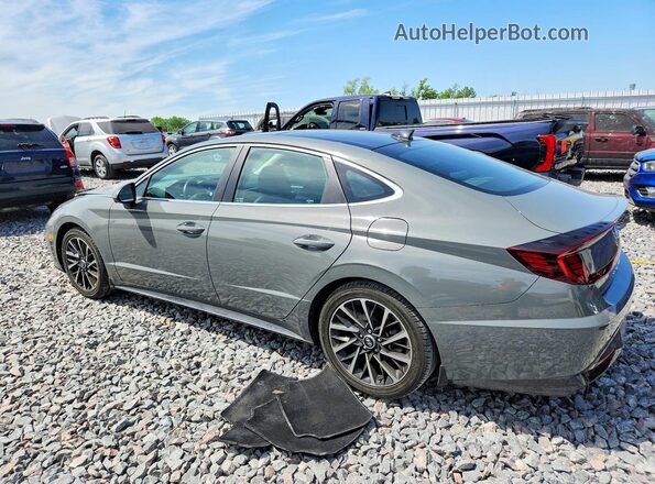 5NPEH4J2XMH085069 2021 HYUNDAI SONATA Gray 