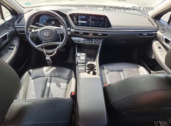 5NPEH4J2XMH085069 2021 HYUNDAI SONATA Gray 