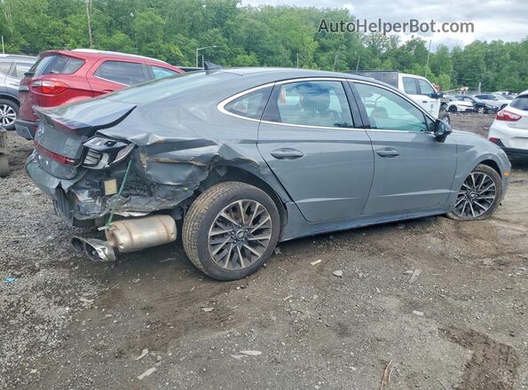 5NPEJ4J20LH034618 2020 HYUNDAI SONATA Gray Tył prawy