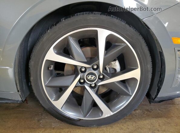 5NPEJ4J21MH062736 2021 HYUNDAI SONATA Gray 