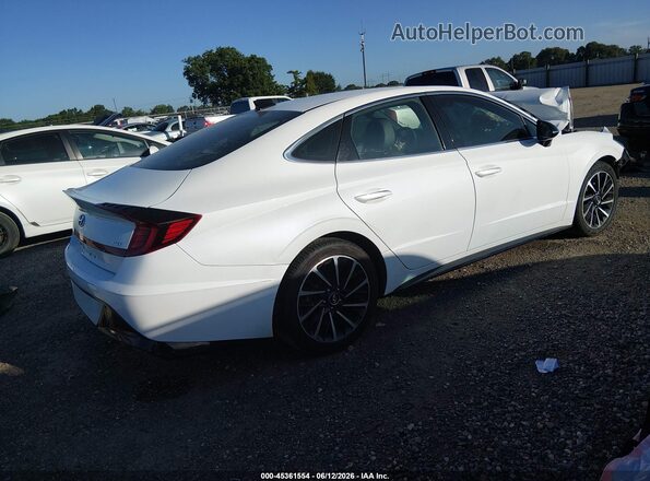 5NPEJ4J22LH024690 2020 HYUNDAI SONATA White Tył prawy
