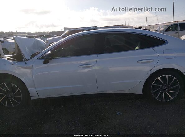 5NPEJ4J22LH024690 2020 HYUNDAI SONATA White 