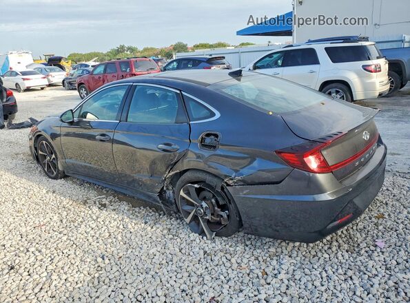 5NPEJ4J22MH084583 2021 HYUNDAI SONATA Gray 
