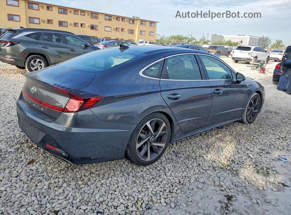 5NPEJ4J22MH084583 2021 HYUNDAI SONATA Gray 