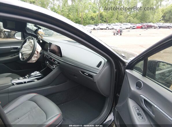 5NPEJ4J22MH117467 2021 HYUNDAI SONATA Black Vista interior delantera