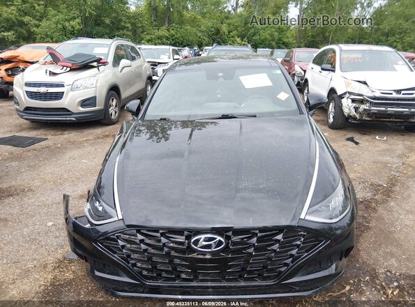 5NPEJ4J22MH117467 2021 HYUNDAI SONATA Black Vista del cuadro de instrumentos