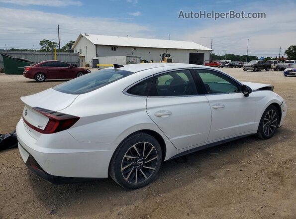 5NPEJ4J23LH016579 2020 HYUNDAI SONATA White Հետևի աջ
