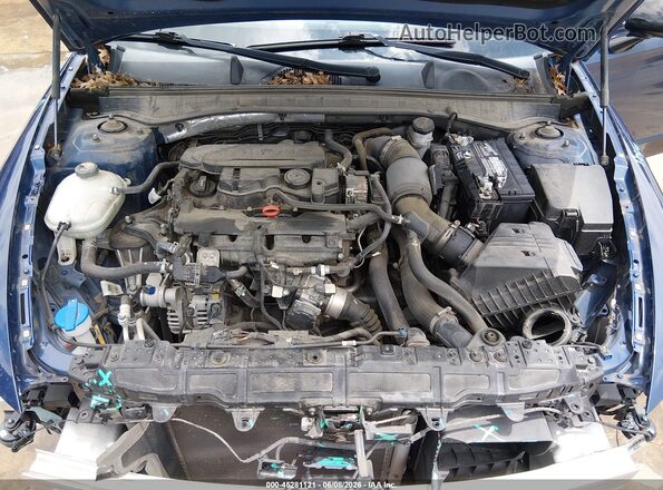 5NPEJ4J23LH042731 2020 HYUNDAI SONATA Dark Blue Вид ззаду
