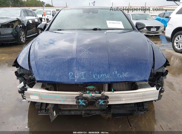 5NPEJ4J23LH042731 2020 HYUNDAI SONATA Dark Blue Вид задньої частини салону