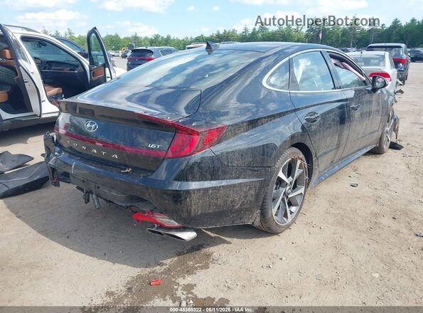 5NPEJ4J23MH069168 2021 HYUNDAI SONATA Black Tył prawy