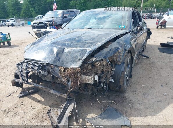 5NPEJ4J23MH069168 2021 HYUNDAI SONATA Black Widok z przodu
