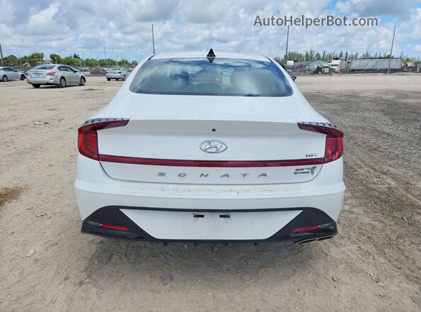 5NPEJ4J23MH123794 2021 HYUNDAI SONATA White 