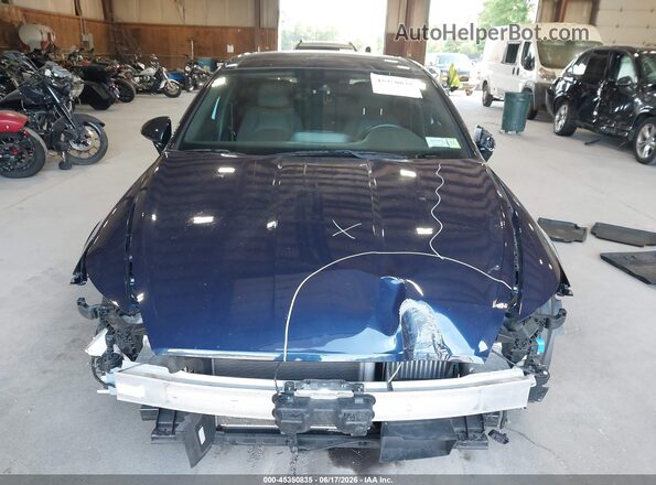 5NPEJ4J23MH132687 2021 HYUNDAI SONATA Синий Вид задней части салона