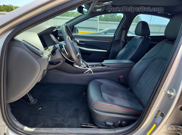 5NPEJ4J24MH085430 2021 HYUNDAI SONATA Gray 