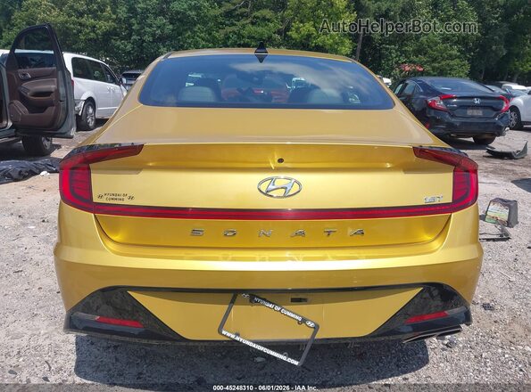 5NPEJ4J24MH088621 2021 HYUNDAI SONATA Yellow 