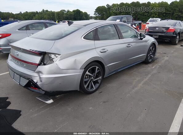 5NPEJ4J24NH142016 2022 HYUNDAI SONATA Silver Rear right