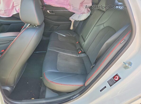 5NPEJ4J26LH018522 2020 HYUNDAI SONATA White უკანა სავარძლების ხედი