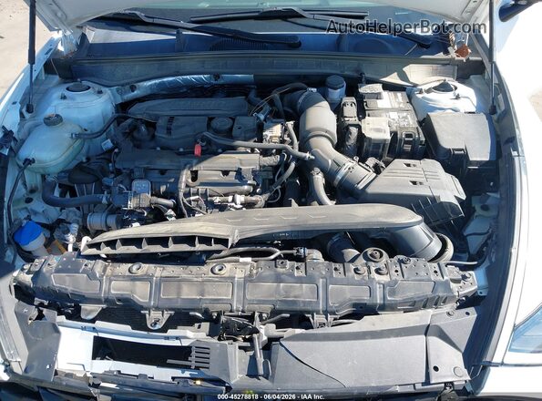5NPEJ4J26MH073666 2021 HYUNDAI SONATA White Հետևի տեսք