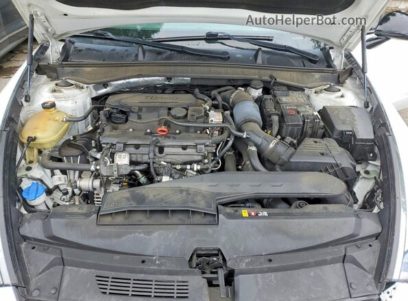 5NPEJ4J26MH083016 2021 HYUNDAI SONATA White უკანა სალონის ხედი