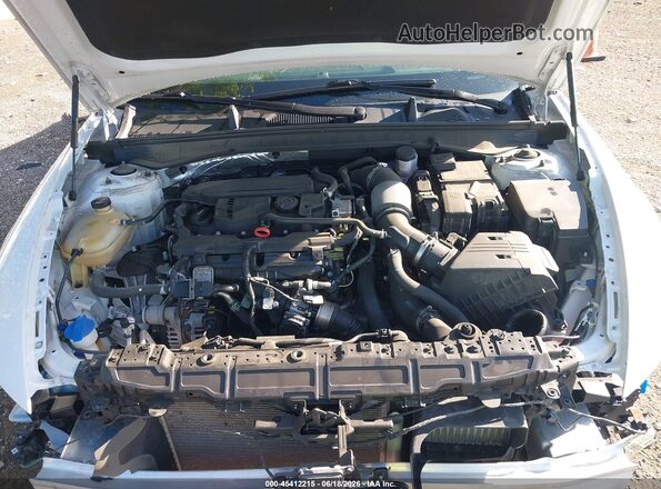 5NPEJ4J26MH124972 2021 HYUNDAI SONATA White Вид ззаду