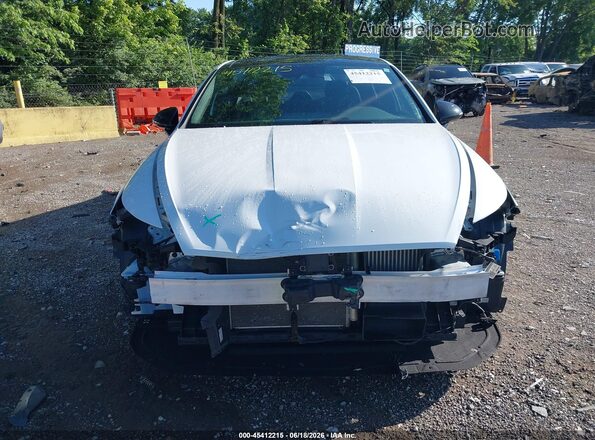 5NPEJ4J26MH124972 2021 HYUNDAI SONATA White Вид задньої частини салону