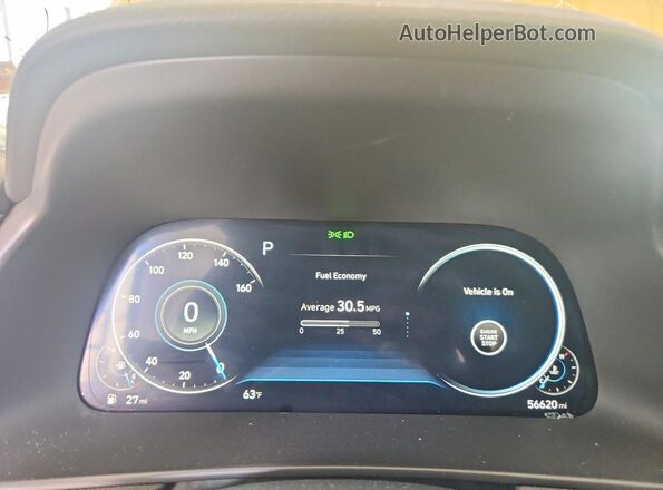 5NPEJ4J27LH016732 2020 HYUNDAI SONATA Золотой Вид щитка приборов