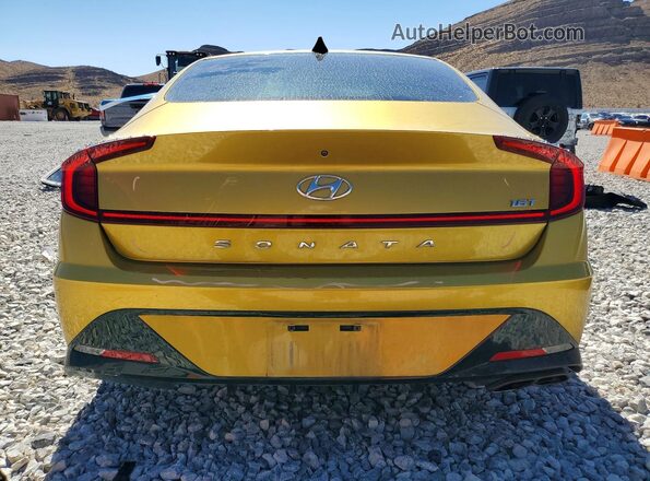 5NPEJ4J27LH024507 2020 HYUNDAI SONATA Gold Հետևի տեսք
