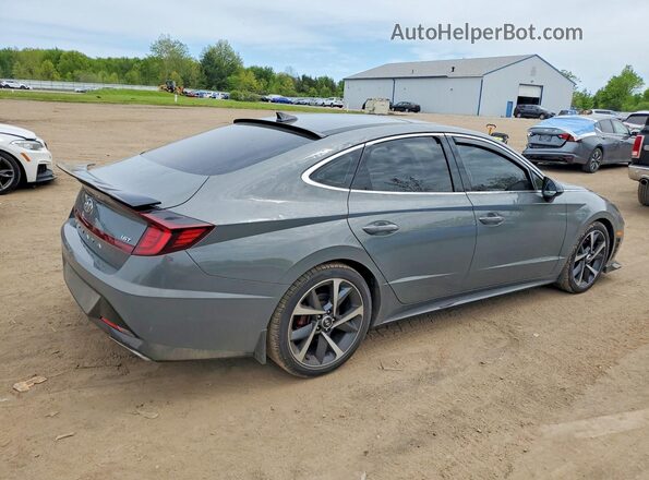 5NPEJ4J27MH064863 2021 HYUNDAI SONATA Серый 