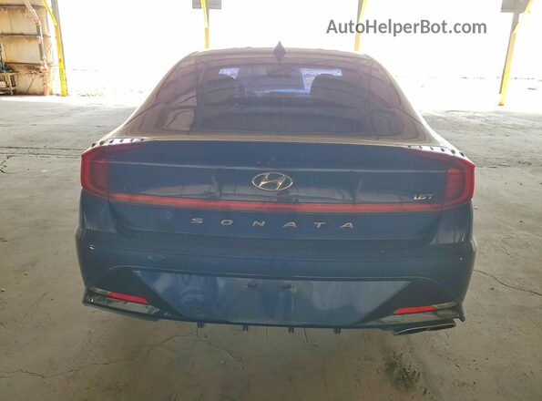 5NPEJ4J27MH108487 2021 HYUNDAI SONATA Blue 