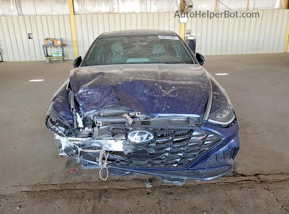 5NPEJ4J27MH108487 2021 HYUNDAI SONATA Blue 