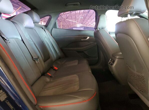 5NPEJ4J27MH108487 2021 HYUNDAI SONATA Blue 