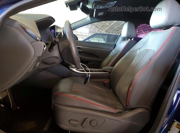 5NPEJ4J27MH108487 2021 HYUNDAI SONATA Blue 