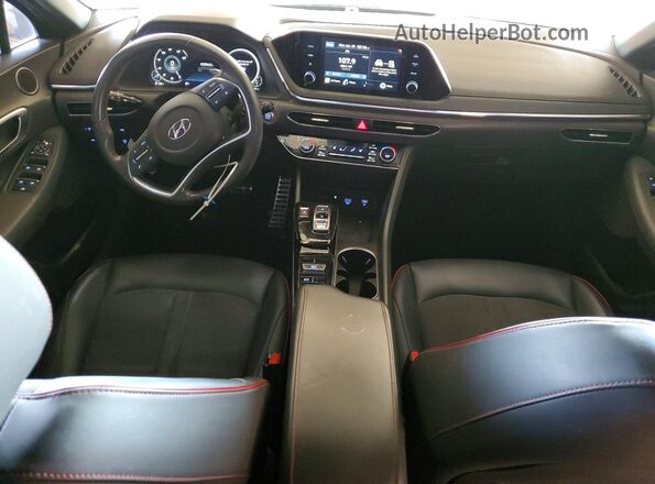 5NPEJ4J27MH108487 2021 HYUNDAI SONATA Blue 